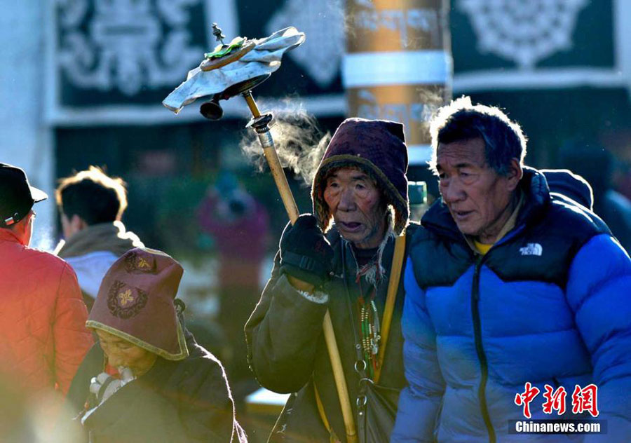 Worship season in Lhasa