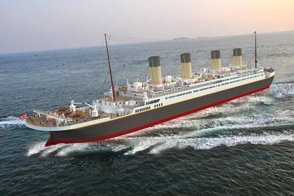 Full-scale Titanic replica aims to attract visitors to Sichuan