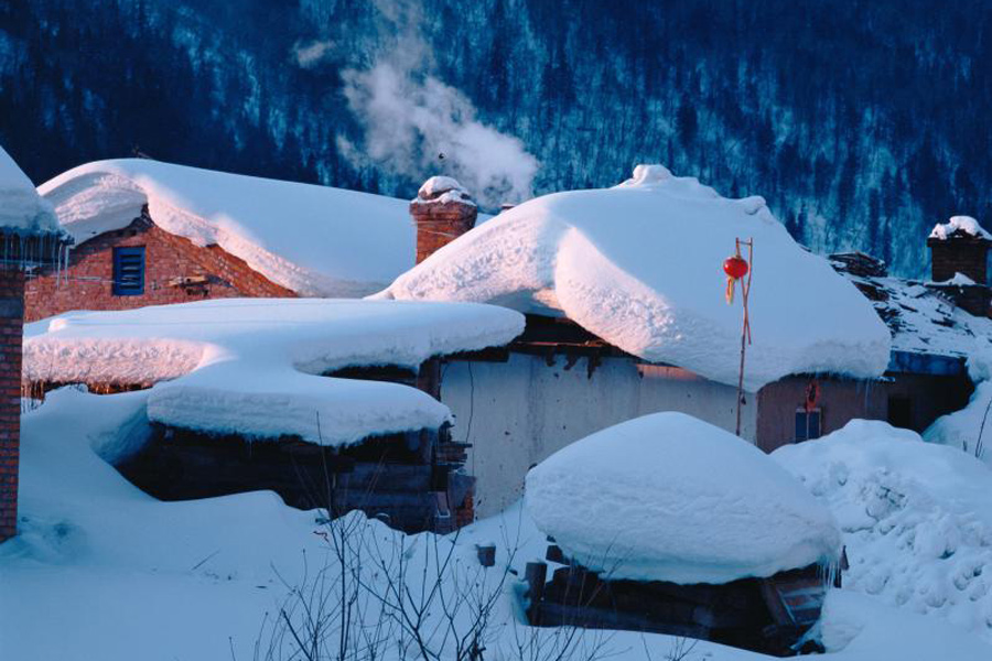 A snow-covered wonderland in Heilongjiang