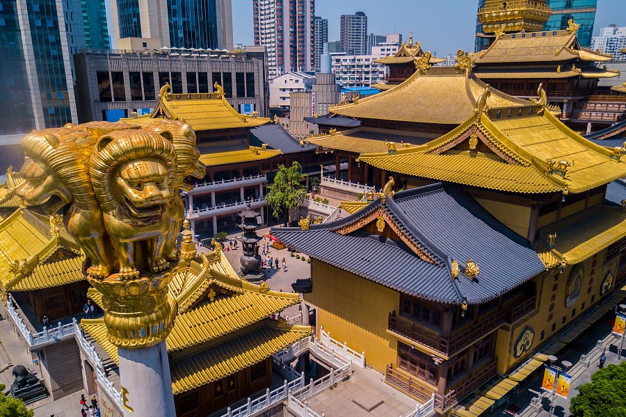 Magnificent history of the Jing’an Temple