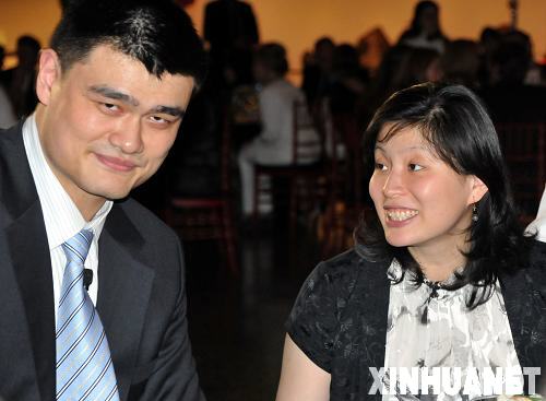 姚明基金會(huì)舉行盛大募款晚宴