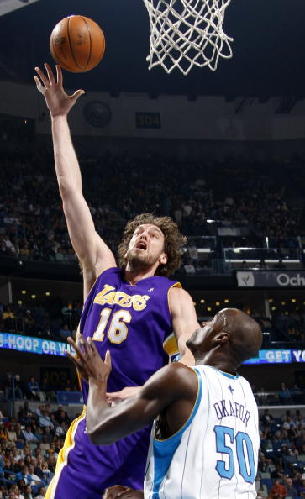 加索爾26分湖人失利 保羅兩雙黃蜂拒絕被橫掃