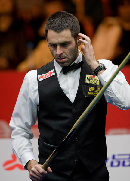 斯諾克中國賽：奧沙利文不敵田鵬飛首輪出局
