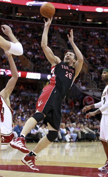 NBA：波什被擊傷 猛龍101:113不敵騎士