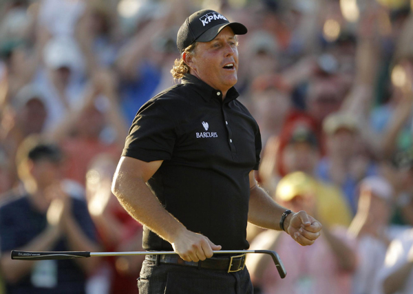 美國大師賽：米克爾森奪冠 伍茲并列第四