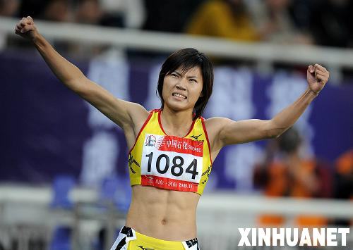 全運百米女飛人服禁藥遭罰 王靜被禁賽四年