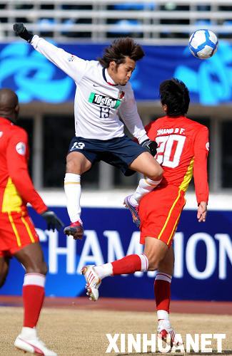 亞冠：國安戰平墨爾本 長春亞泰不敵鹿島鹿角