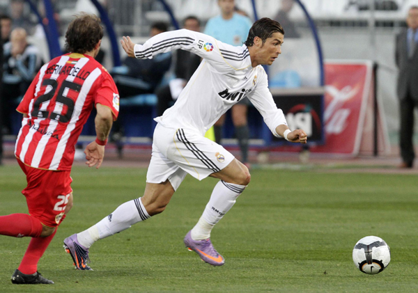 西甲：C羅世界波 皇馬2:1客場(chǎng)逆轉(zhuǎn)緊追巴薩