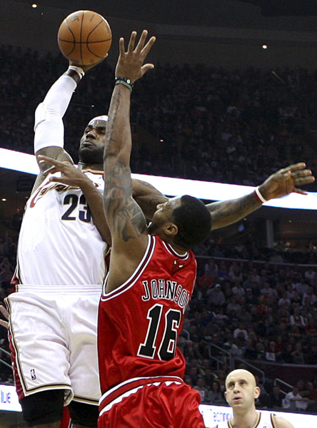 NBA季后賽：騎士主場屠牛 2:0領(lǐng)先