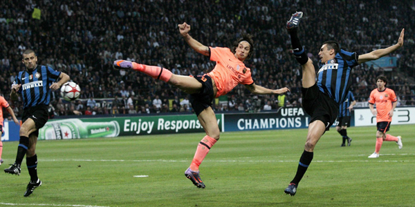 歐冠：國米主場3:1逆轉巴塞羅那