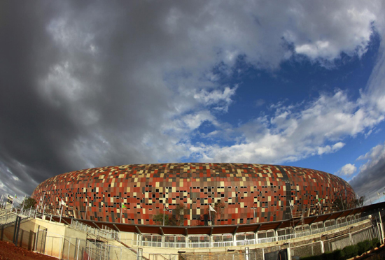 南非舉行世界杯倒計時50天慶祝活動