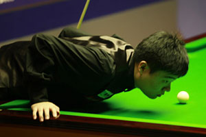 世錦賽：丁俊暉首階段5:3領先墨菲