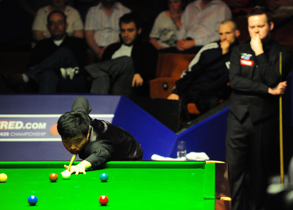 斯諾克世錦賽：丁俊暉遭墨菲逆轉 無緣八強