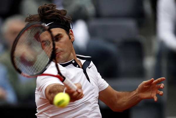 羅馬大師賽：費(fèi)德勒爆冷出局 小德、穆雷輕松晉級(jí)