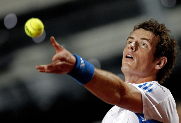 羅馬大師賽：費(fèi)德勒爆冷出局 小德、穆雷輕松晉級(jí)