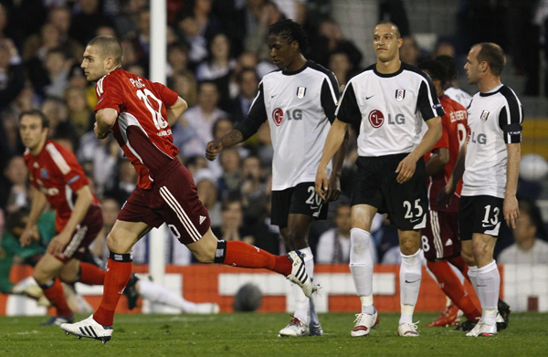 歐聯(lián)杯：利物浦遭馬競絕殺 富勒姆首入決賽