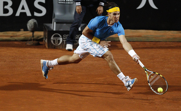 羅馬大師賽：納達爾強勢晉級 穆雷黯然出局