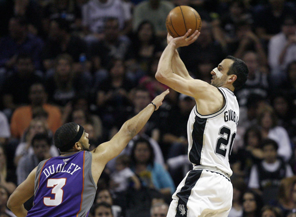 NBA：“獨眼”納什帶太陽率先晉級 馬刺被0:4橫掃