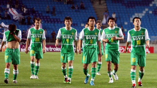 亞冠：北京國安客場0:2完敗水原無緣八強