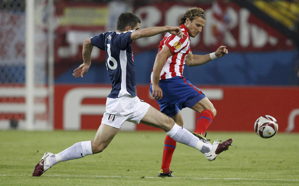 歐聯(lián)杯：弗蘭加時絕殺富勒姆 馬競2:1奪冠