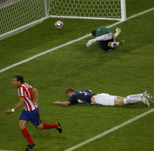 歐聯杯：弗蘭加時絕殺富勒姆 馬競2:1奪冠