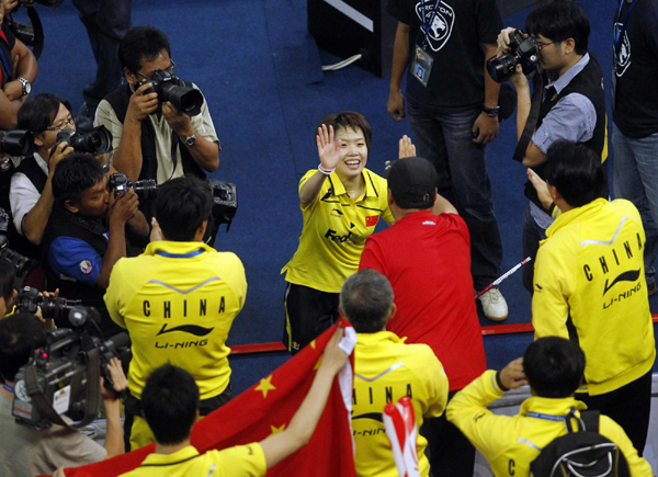 尤杯：王儀涵速勝汪鑫苦戰 中國3:0印尼進決賽