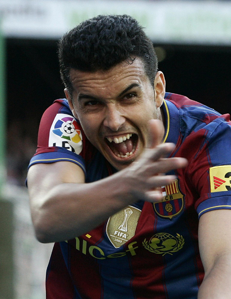 西甲：梅西榮膺最佳射手 巴薩4:0創紀錄奪冠