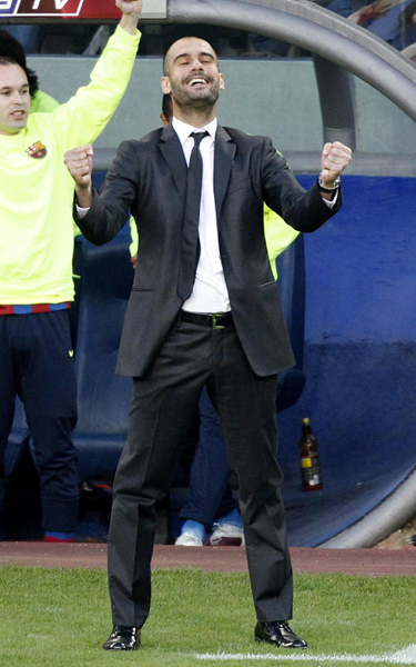 西甲：梅西榮膺最佳射手 巴薩4:0創(chuàng)紀(jì)錄奪冠