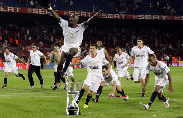 國(guó)王杯：塞維利亞2:0力克馬競(jìng) 第5次捧杯