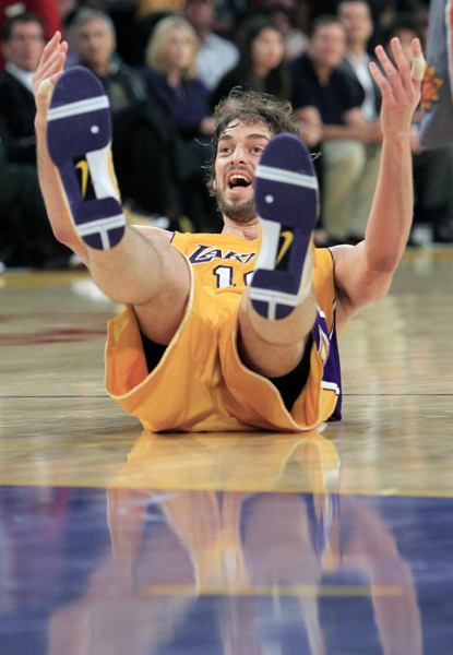 NBA：科比創季后賽新高 湖人再擒太陽