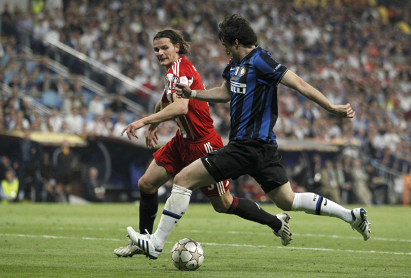 歐冠：米利托梅開二度 國米2:0擒拜仁奪三冠王