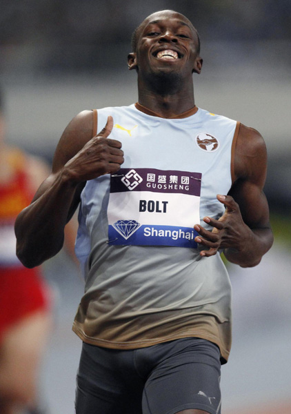 博爾特輕松破賽會紀錄 沒做射雕動作因為太累