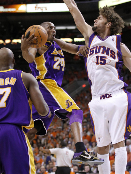 NBA：科比36分難救湖人 斯塔德邁爾42分太陽(yáng)奏凱