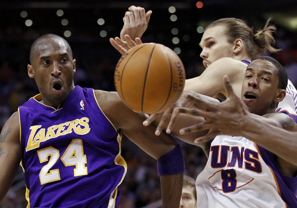 NBA：替補發威貢獻54分 太陽勝湖人扳成2:2