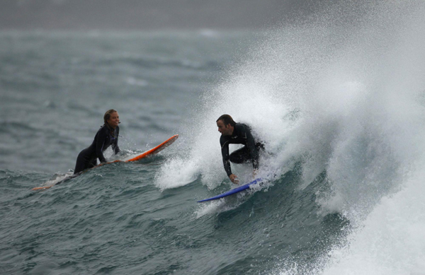 悉尼海邊沖浪