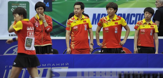 世乒賽：中國女乒夢碎莫斯科 男乒勇奪五連冠