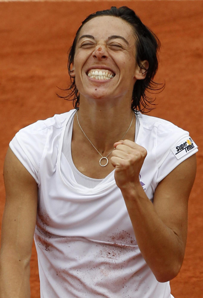 法網：費德勒爆冷無緣四強 德門蒂耶娃戲劇性逆轉