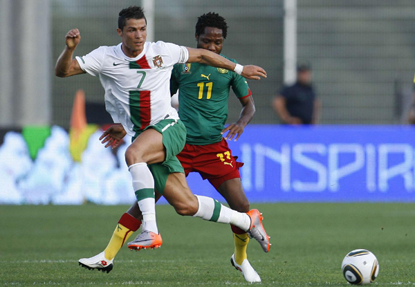 熱身賽：C羅助攻納尼 葡萄牙3:1勝喀麥隆