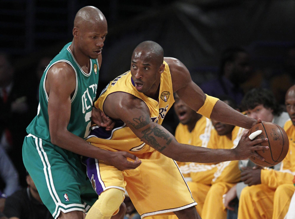 NBA：科比30分加索爾兩雙 湖人勝凱爾特人總分1:0