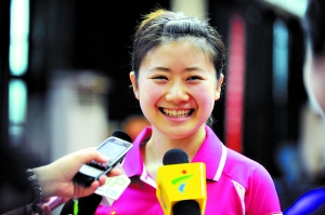 福原愛不吃榴蓮怕上火 第二次代表廣東女乒出戰(zhàn)乒超