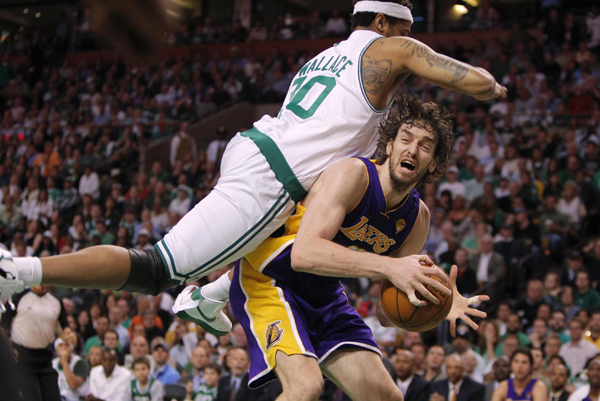 NBA：凱爾特人末節制勝湖人 總比分2:2