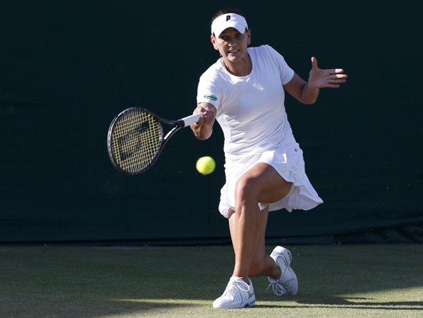 溫網(wǎng)：“中國金花”李娜、鄭潔晉級次輪