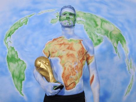 德國隊曝光“非洲寫真”