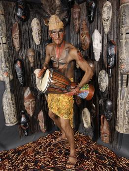 德國隊曝光“非洲寫真”