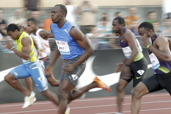 鉆石聯(lián)賽洛桑站：博爾特復(fù)出稱霸 羅伯斯奪第五冠