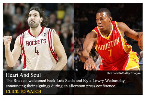 火箭正式宣布續(xù)約斯科拉洛瑞 新季陣容浮出水面