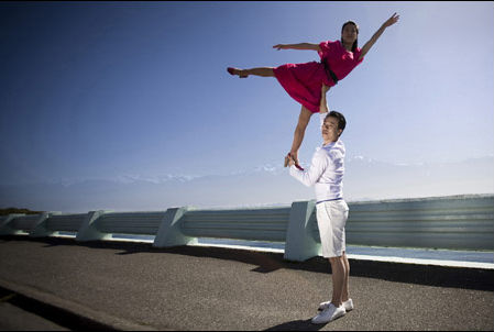 申雪趙宏博加拿大婚紗照曝光（組圖）