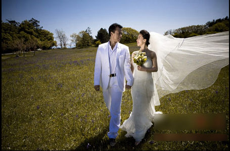 申雪趙宏博加拿大婚紗照曝光（組圖）