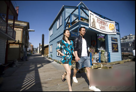 申雪趙宏博加拿大婚紗照曝光（組圖）