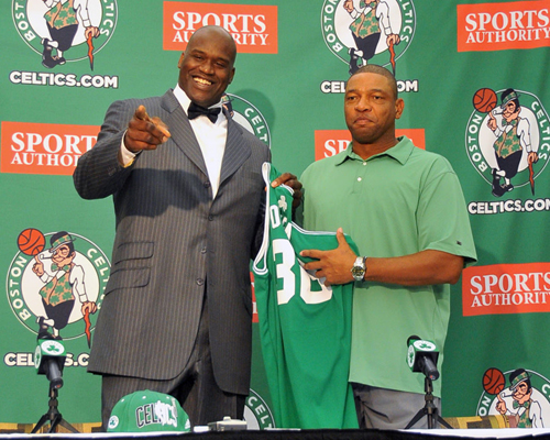 奧尼爾正式亮相凱爾特人